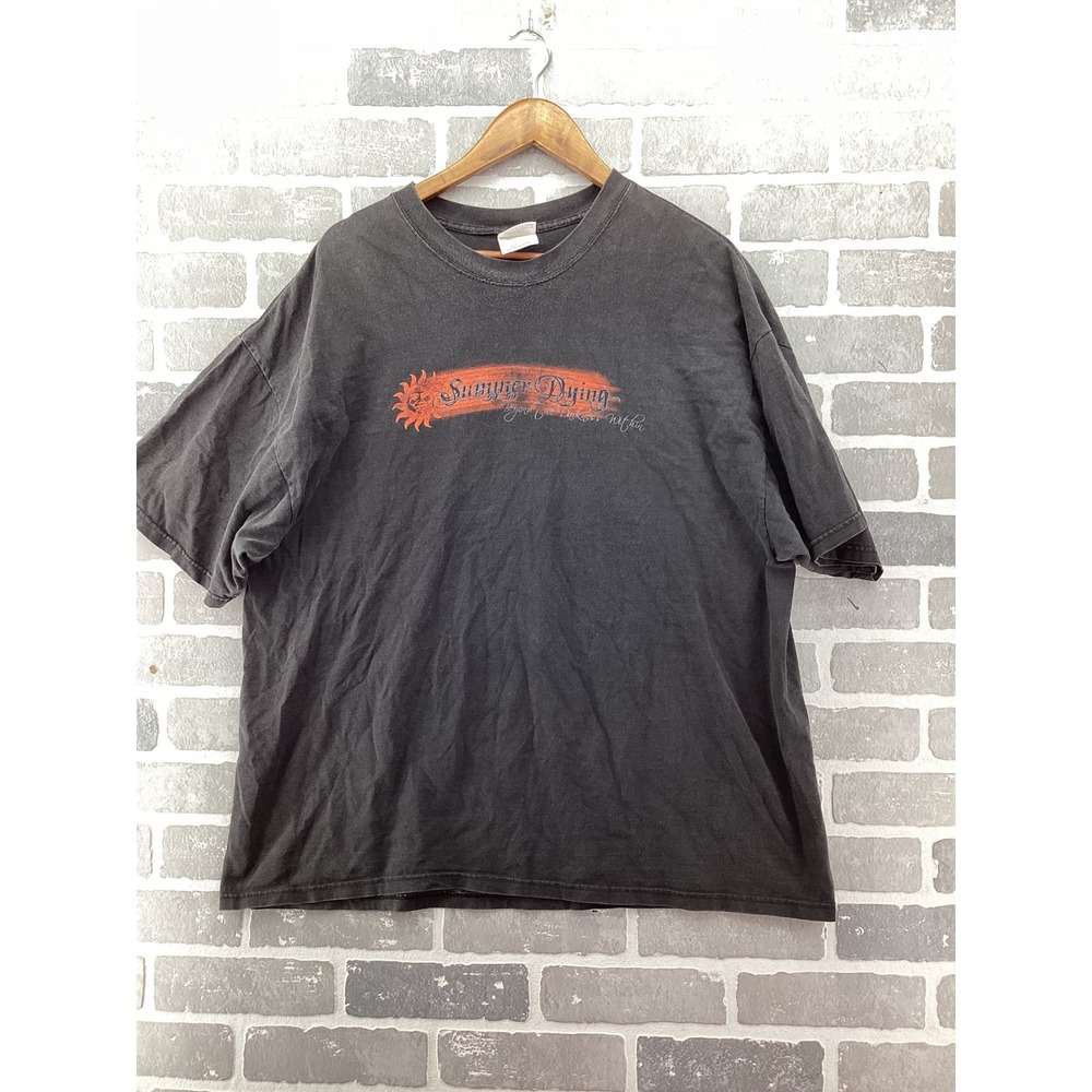Vintage Summer Dying Metal Band T Shirt 2XL Hanes Heavyweight Y2K Death Metal